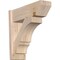 Ekena Millwork Balboa Slat Smooth Outlooker, Douglas Fir, 7 1/2"W x 22"D x 22"H OUT08X22X22BOA06SDF - alternate 1